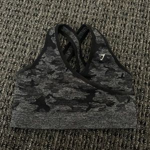 Gymshark Camo Sports Bra